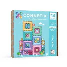 Connetix Tiles Pastel Portal Pack 48pc
