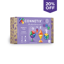 Connetix Tiles Rainbow Shape Expansion Pack 36 pc