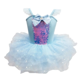 Disney Frozen Elsa Magical Tutu With Bow - Size 3-4