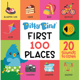 Ditty Bird | First 100 Places Board Book
