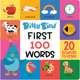 Ditty Bird | First 100 Words Board Book