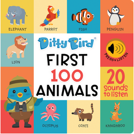 Ditty Bird | First 100 Animals Board Book