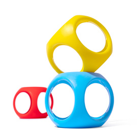 Moluk Oibo Sensory Toy | Primary Colours 3 Pack