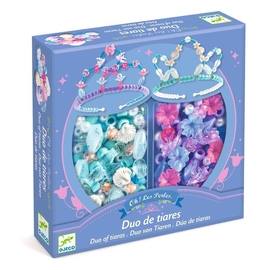 Duo of Tiaras Blue & Purple Bead Kit