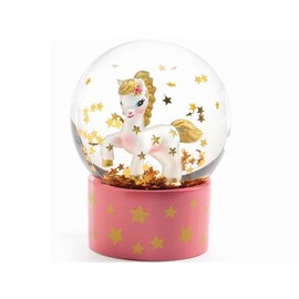 Djeco Mini Snow Globes | So Cute - Pony