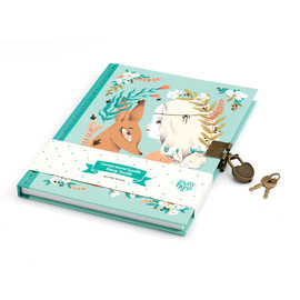 Djeco Lovely Paper Lucille Secret Notebook | Lockable Diary