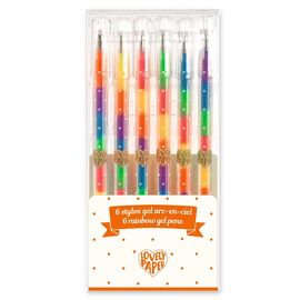 Djeco Lovely Paper Rainbow Gel Pens