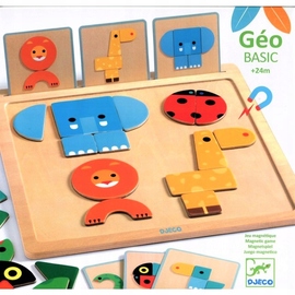 Djeco Geo Basic Magnetic Play Set