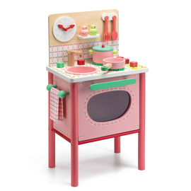 Djeco Lila's Cooker Wooden Kitchen