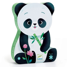 Djeco Leo The Panda 24pc Sihouette Jigsaw Puzzle