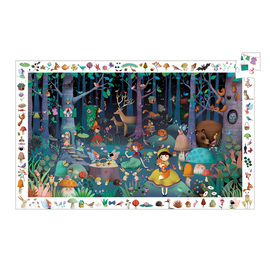 Djeco Enchanted Forest Observation Jigsaw Puzzle 100pc
