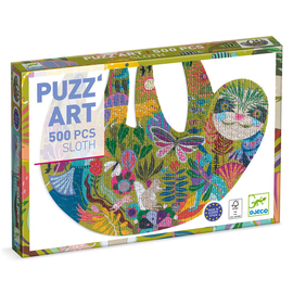  Sloth Shaped 500pc Art Puzzle