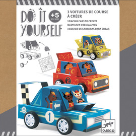 Djeco Do It Yourself Grand Prix Craft Kit