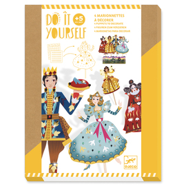 Djeco Do It Yourself Cinderella Puppets