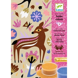 Djeco Woodland Wonderland Colour Sand Art Kit