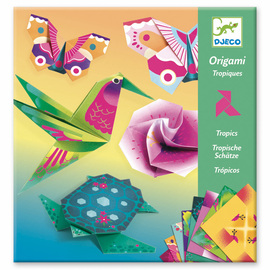 Djeco Origami Tropics Paper Craft Kit
