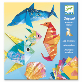 Djeco Origami Sea Creatures Paper Craft Kit