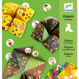Djeco Origami Bird Game Fortune Tellers Paper Craft Kit