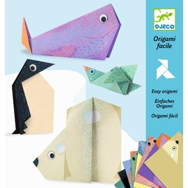 Djeco Origami Polar Animals Paper Craft Kit