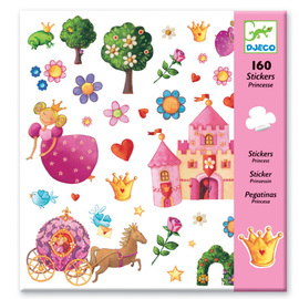Djeco Princess Marguerite Stickers | 160 piece set