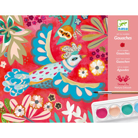 Djeco Art By Number Gouaches Melody Painting Kit