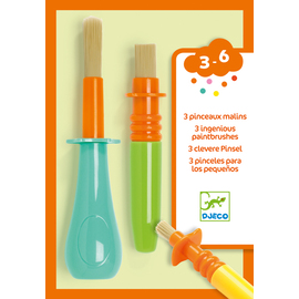 Djeco 3 Ingenious Paintbrushes