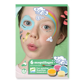 Djeco Rainbow Face Painting Kit