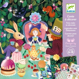 Djeco In Wonderland Fairy Tale To Decorate Craft Kit