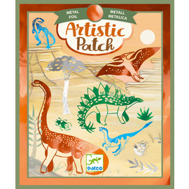 Djeco Artistic Patch Metal Dinosaurs