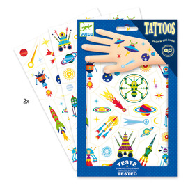 Djeco Space Oddity Tattoos