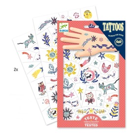 Djeco Sweet Dreams Tattoos | Glow In The Dark