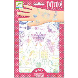 Djeco 50+ Lucky Charms Tattoos 
