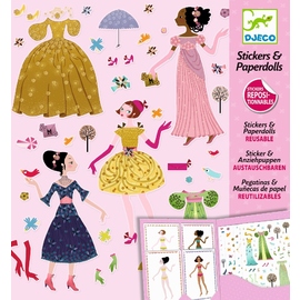 Djeco Paper Dolls Dresses Through Seasons Activity Kit