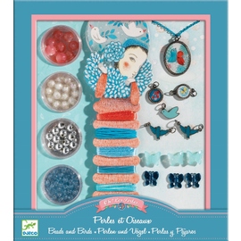 Djeco Beads & Birds Charm Jewellery Making Kit 