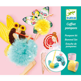 Djeco Fairy Pompoms | Wool Craft Kit