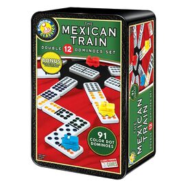 Endless Games Mexican Train Double Twelve Dominoes Game