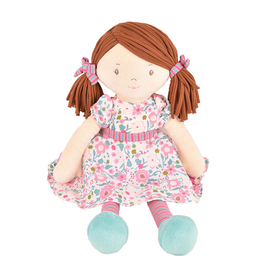 Bonikka Rag Doll - Katy Dames Doll with Dark Brown Hair