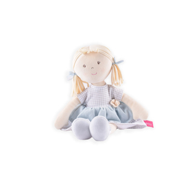 Bonikka Rag Doll - Neva with Blonde Hair & Blue Cotton Dress