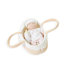 Bonikka Doll - Carry Cot with Baby Grace Doll & Baby Bottle