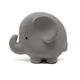 Tikiri My First Zoo Animals - Elephant | Natural Rubber Rattle & Teether Toys