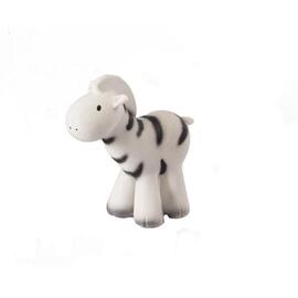 Tikiri My First Zoo Animals - Zebra | Natural Rubber Rattle & Teether Toys