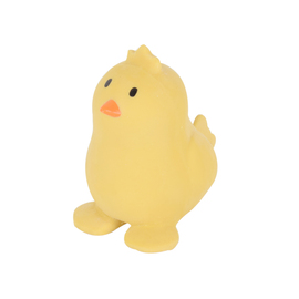 Tikiri My First Farm Animals - Chicken | Natural Rubber Rattle & Teether Toy