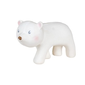 Tikiri My First Arctic Animals - Polar Bear | Natural Rubber & Teether Toy