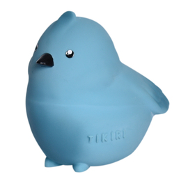 Tikiri My First Garden Friends - Bird | Natural Rubber Rattle & Teether Toy