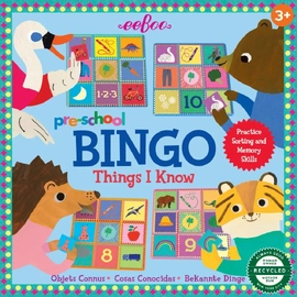 eeBoo Bingo Board Game