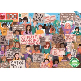 eeBoo Climate March 100pc Jigsaw Puzzle