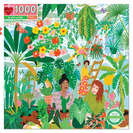 eeBoo Plant Lady 1000pc Square Jigsaw Puzzle
