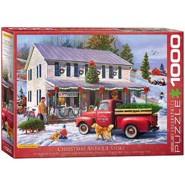 Eurographics Antique Christmas Store 1000pc Jigsaw Puzzle