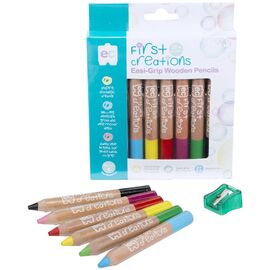 Educational Colours - Easi-Grip Wooden Pencils Packet of 6