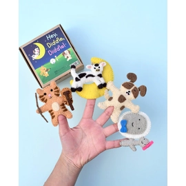 Hey Diddle Diddle Finger Puppet Set of 5